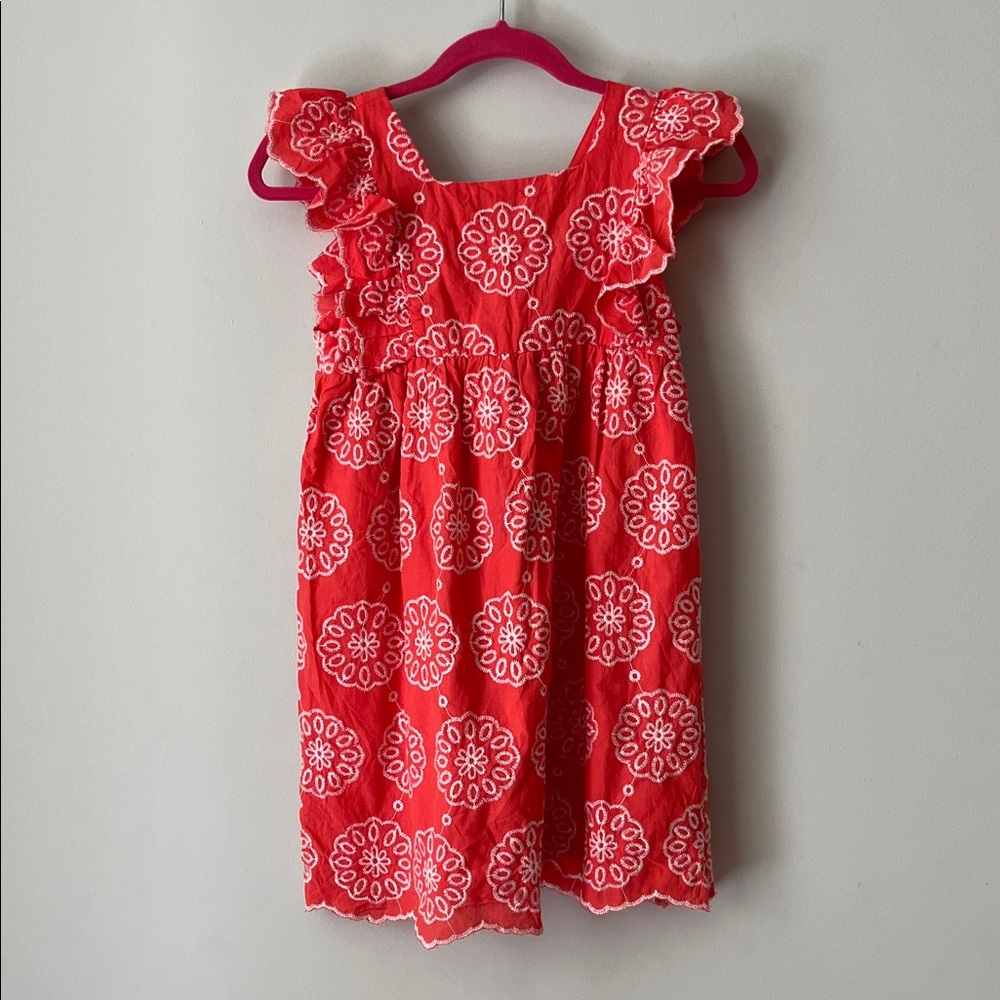 Primark Vibrant Coral Orange Dress